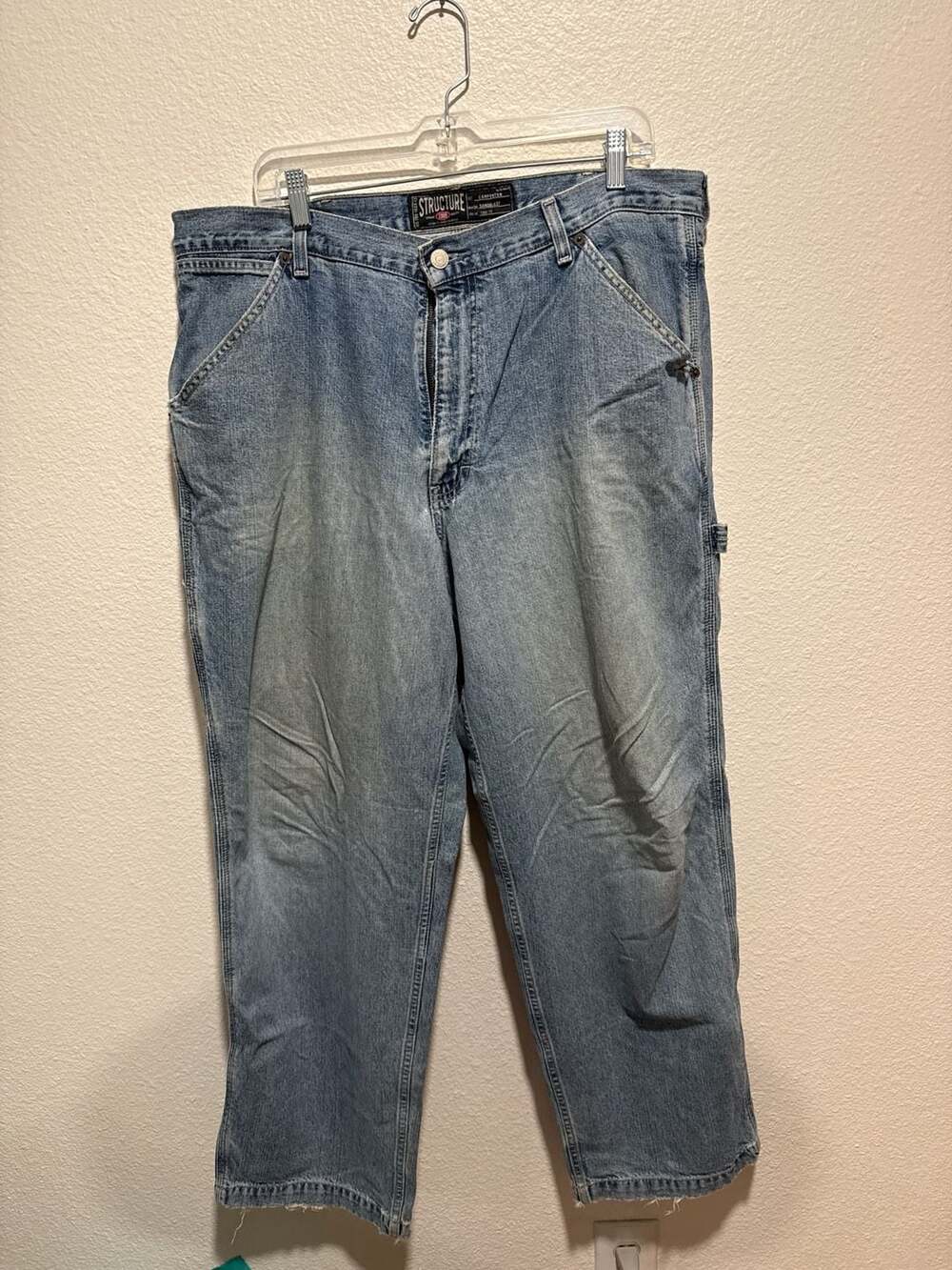 Structure Vintage Carpenter Jeans Sandblast Wash 38x30